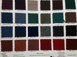 Color samples available for Diamond chair covers