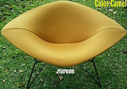 1 Knoll style full cover for Large Bertoia diamond chair with shocks 1/2 inch HD foam, hooks and straps