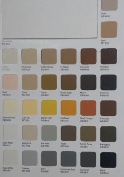 Sample chart for Bertoia cushions made at your request