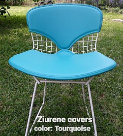 Bertoia side chair bikini covers fits the original Knoll chair, bar stool chair and the replica